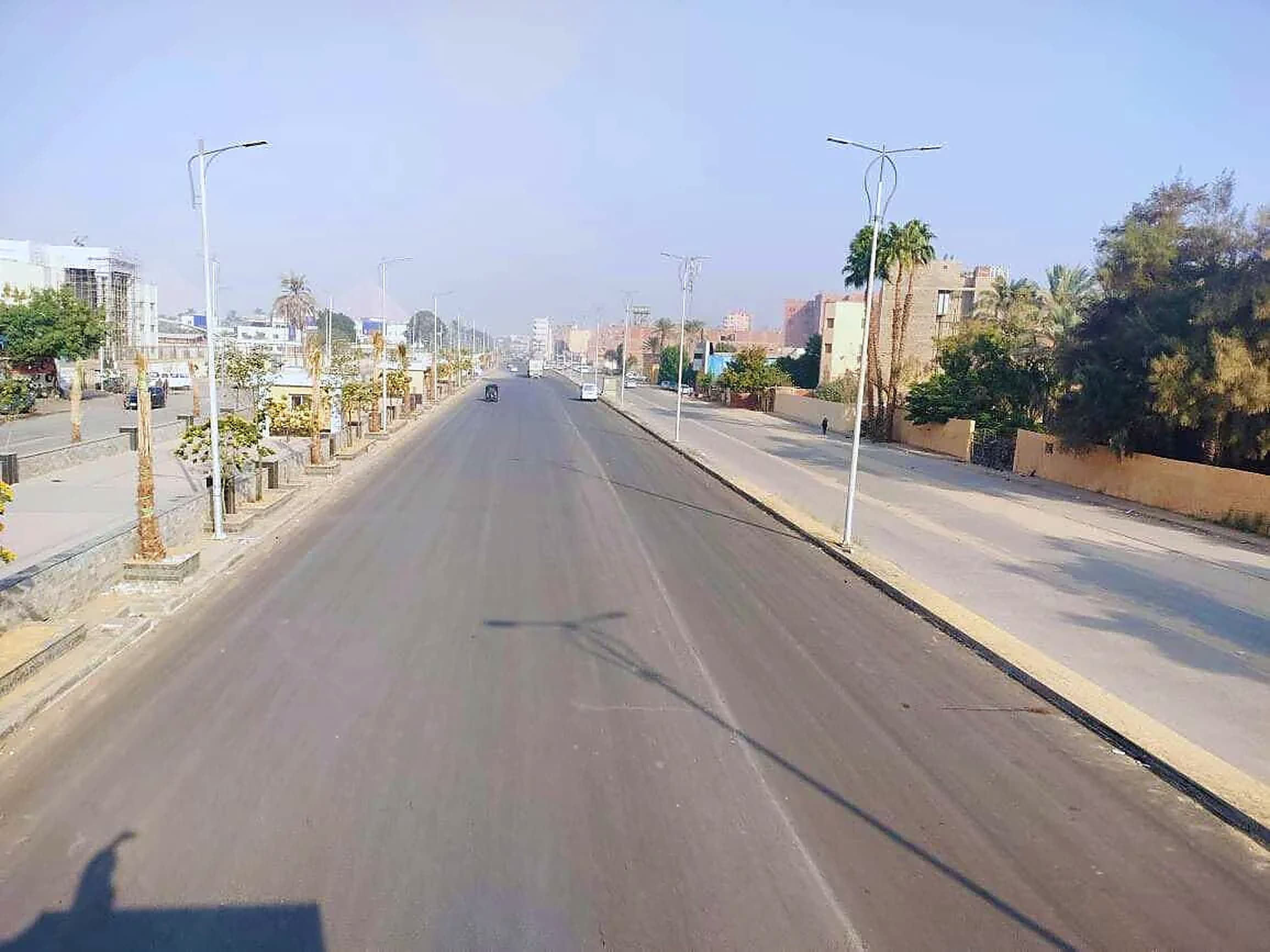 طريق المنصورية بعد أعمال التطوير